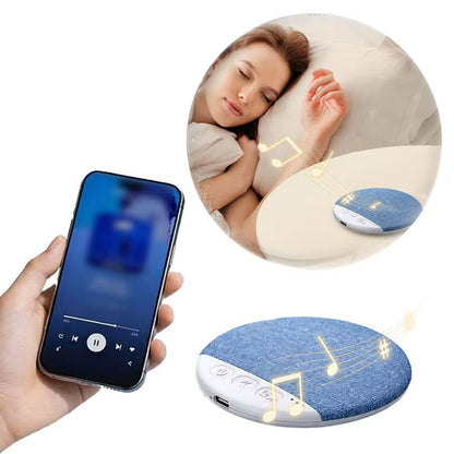Mini Sleeping Bluetooth 5.4 Speaker under Pillow Sound Machine with White Noise, 30/60/90 Min Timers, Hifi Stereo Sound